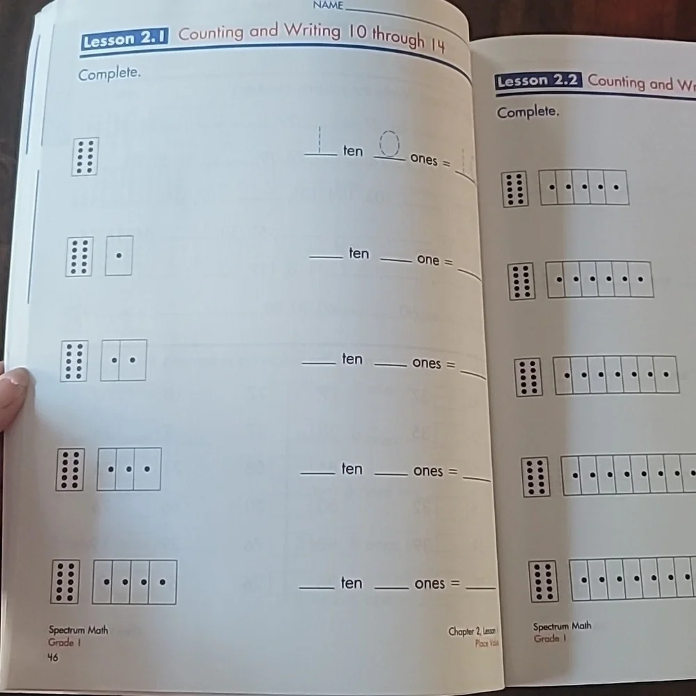 Book Spectrum Math 1 grade - Picture 9 of 16
